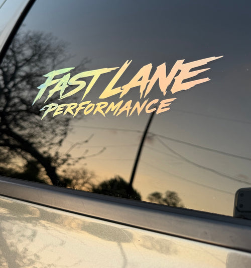 (EXCLUSIVE) Fast Lane Performance / Racing Style Decal (30 ENTRIES) (3X ENTRIES IS LIVE)