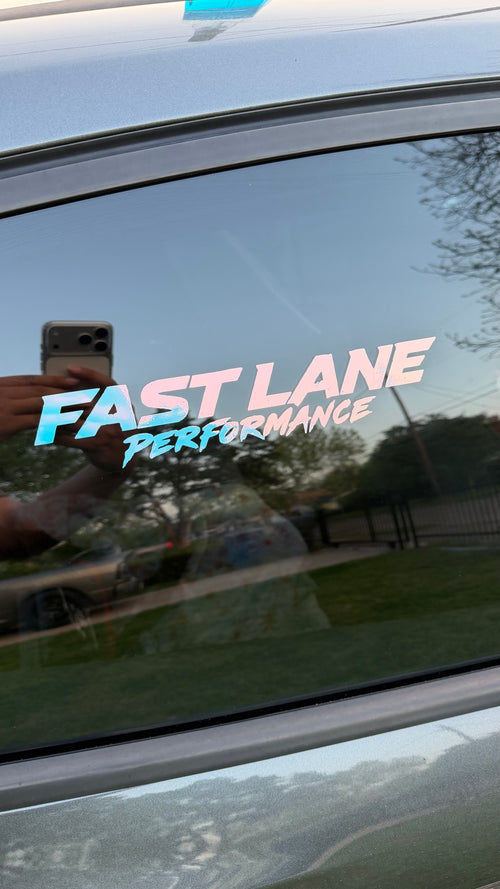 (EXCLUSIVE) Fast Lane Performance / Classic Style Decal (30 Entries) (3X ENTRIES IS LIVE)